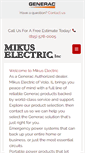 Mobile Screenshot of mikuselectric.com